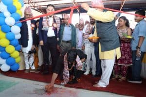 भक्तपुरमा खुल्यो अन्तर्राष्ट्रियस्तरको सीप तालिम केन्द्र ‘एभरेष्ट मल्टी स्किल’, श्रममन्त्री यादवद्वारा उद्घाटन