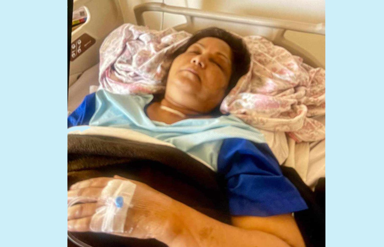 आरजु राणाको भारतमा शल्यक्रिया, केही समय अस्पतालमै रहने