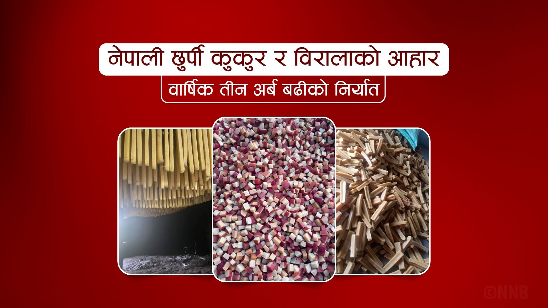नेपाली छुर्पी कुकुर र विरालाको आहार, वार्षिक तीन अर्ब बढीको निर्यात