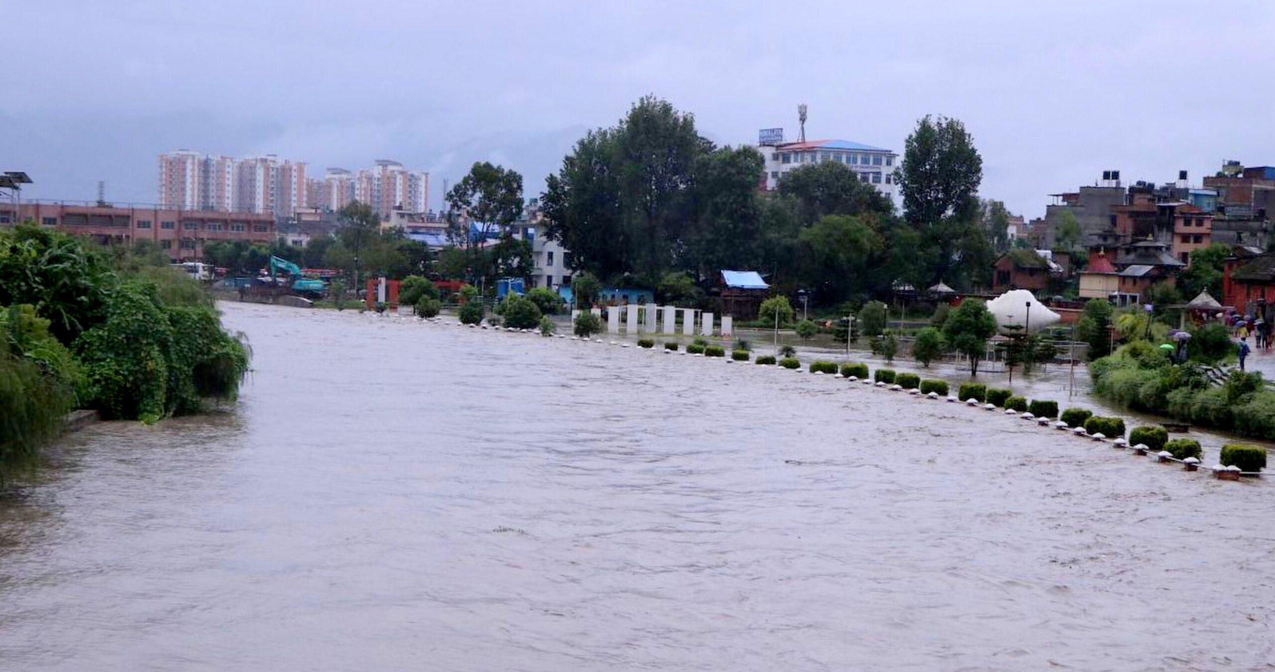 काठमाडौंका नदीहरूमा पानीको प्रवाह उच्च, सतर्कता अपनाउन महानगरको आग्रह