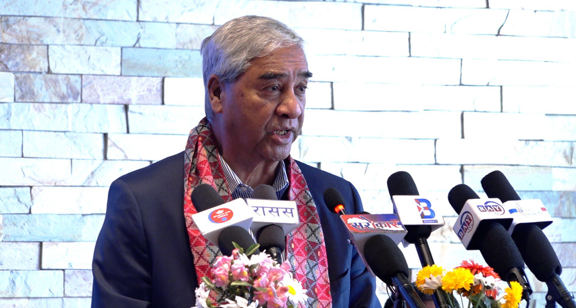 चीनको खिलाफमा नेपालको भूमि प्रयोग गर्न दिइने छैन् : सभापति देउवा