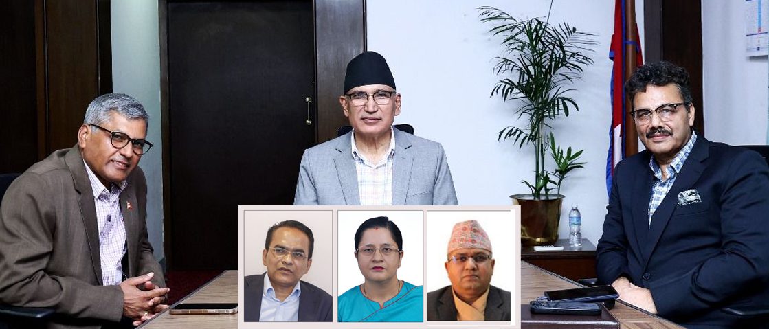 गभर्नरका लागि तीनजनाको नाम सिफारिस