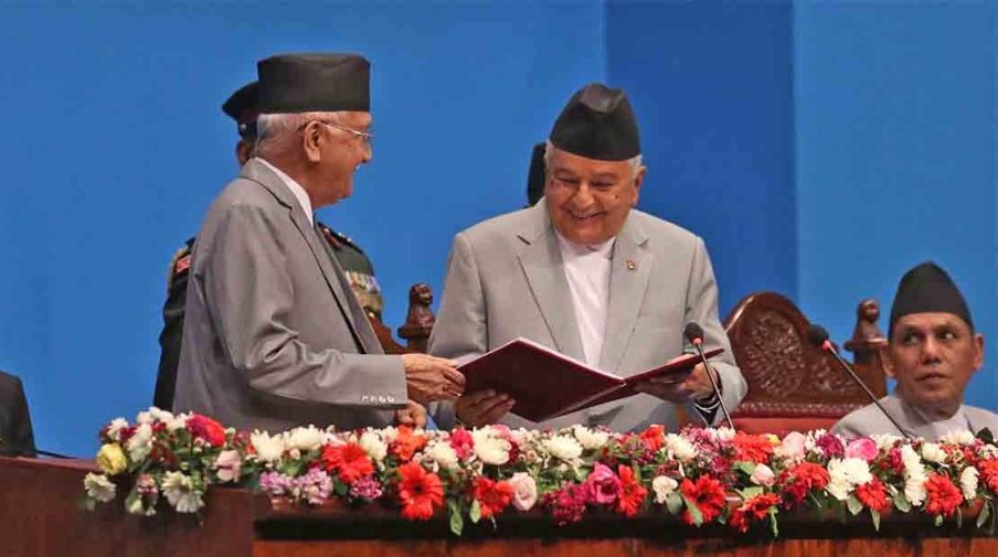 यस्तो छ आगामी वर्षको नीति तथा कार्यक्रम (पूर्णपाठ)