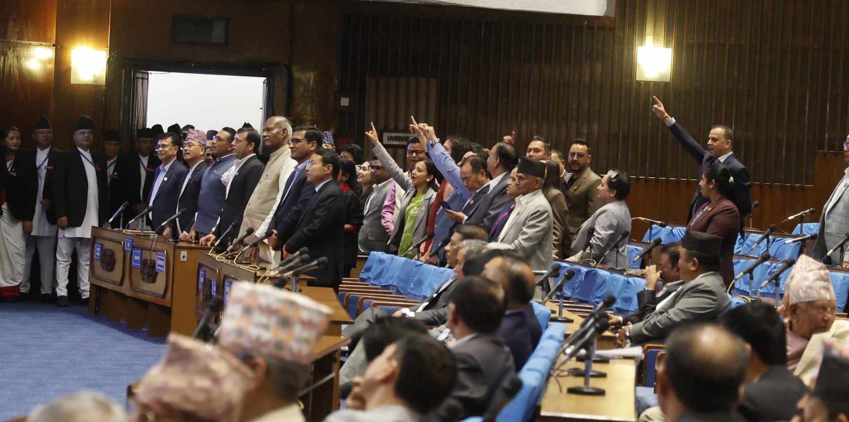 प्रतिनिधिसभा बैठक बुधबारसम्मका लागि स्थगित