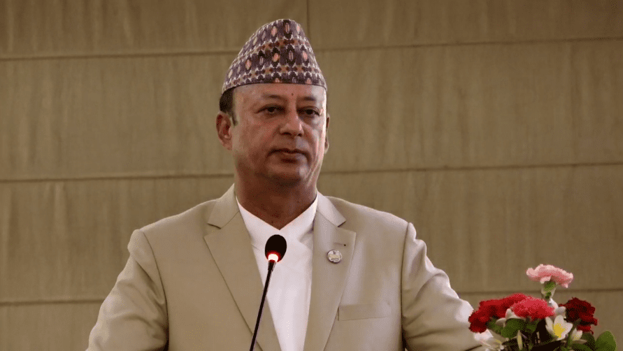 विपद् सम्बन्धी पूर्व सूचित गर्ने प्रविधिको विकास हुन आवश्यक छ : मन्त्री खड्का