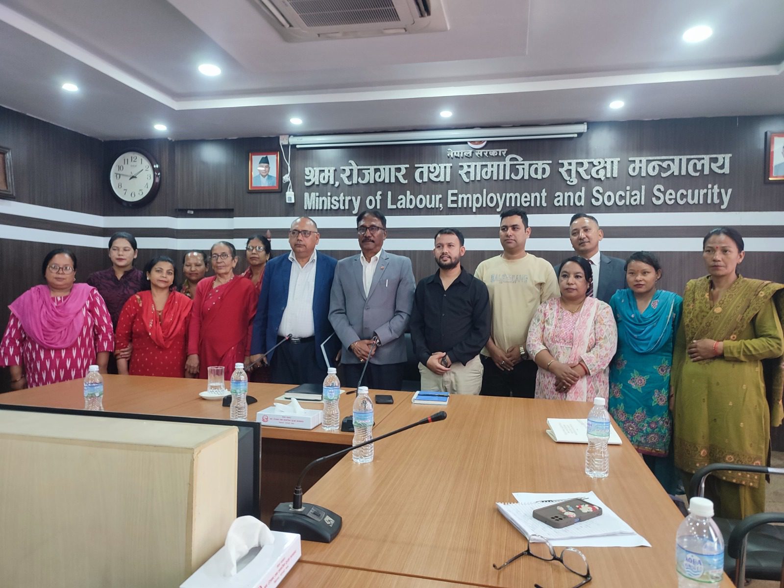 घरेलु महिला श्रमिकहरुको कामलाई राज्यले मान्यता दिनुपर्छः श्रममन्त्री भण्डारी
