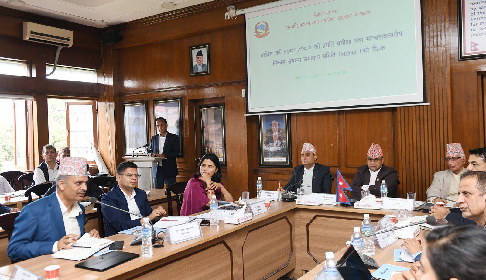 प्राविधिक जनशक्ति थपेर भए पनि बजेट कार्यान्वयन गर्न मन्त्री पाण्डेको निर्देशन