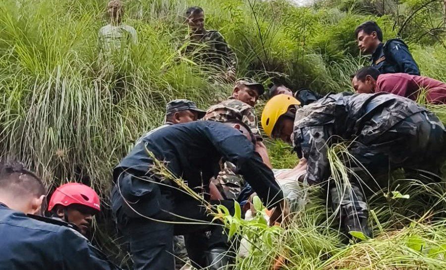 इन्द्रसरोवर इभी दुर्घटना : ४ जना मृतकको सनाखत हुन बाँकी, घाइतेको परिचय खुल्यो