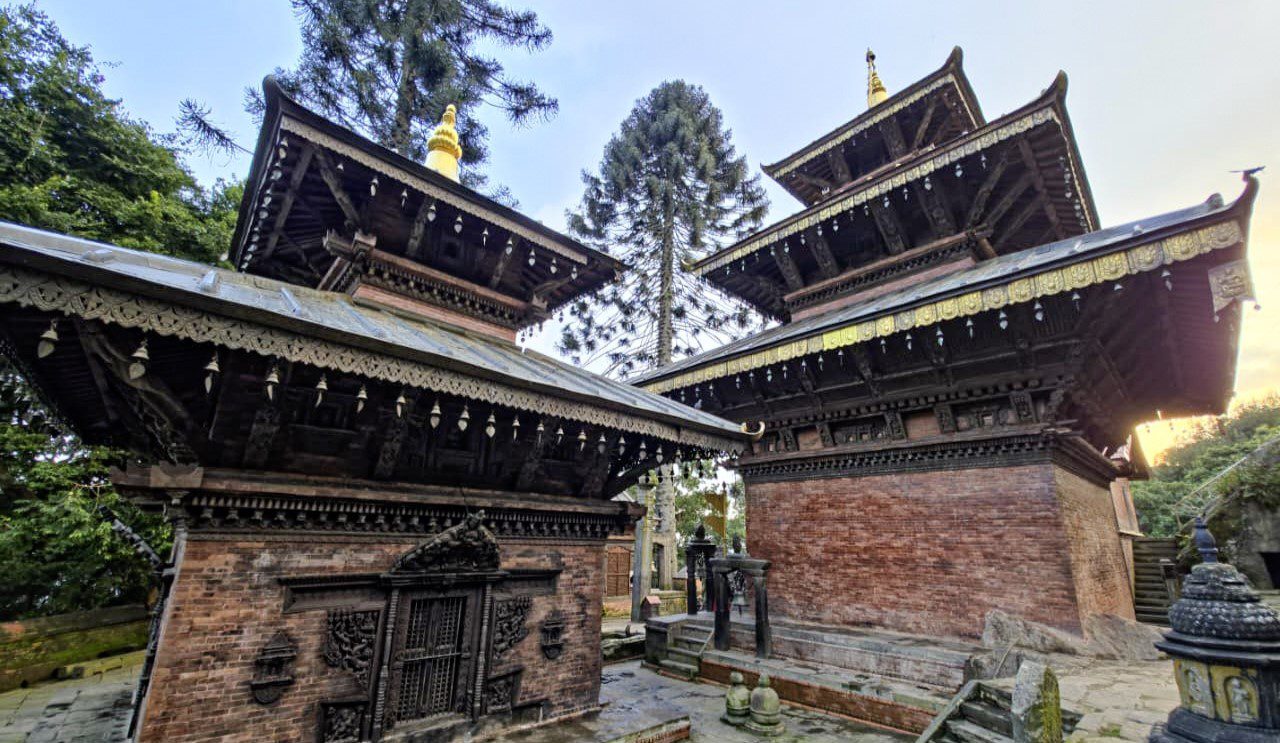 तस्वीरमा हेर्नुहोस् धार्मिक तथा सांस्कृतिक आस्थाको केन्द्र साँखुको प्राचीन बज्रयोगिनी मन्दिर